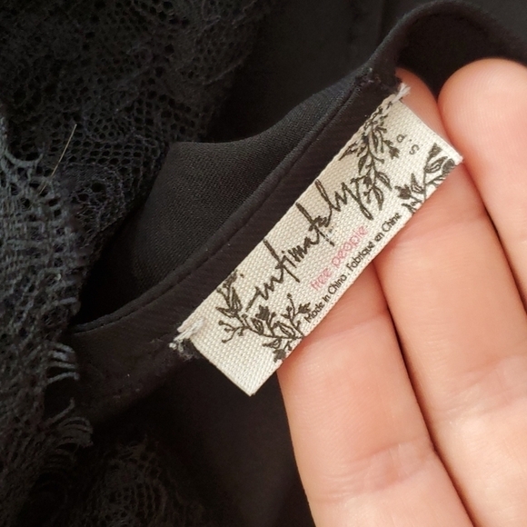 Free People intimately Lace Inset Cami Tank top - Picture 9 of 9